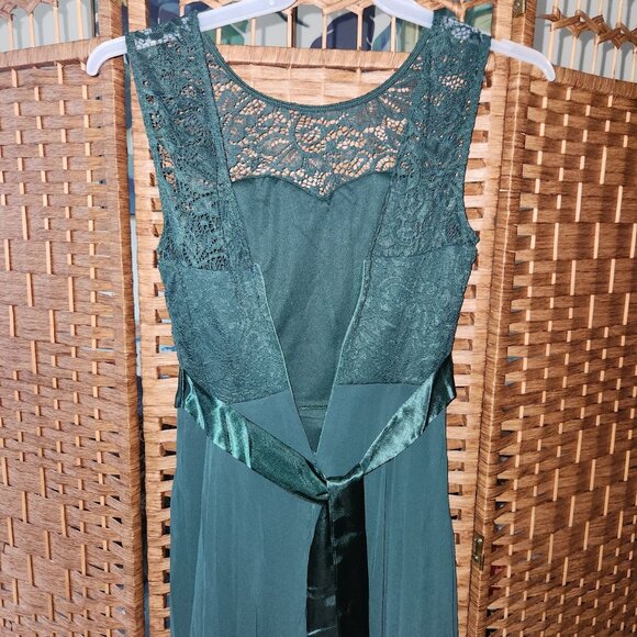 BeryLove Lace Chiffon Bridesmaid / Hi-Lo Swing Party Dress - Size Small - NWT - Picture 5 of 6